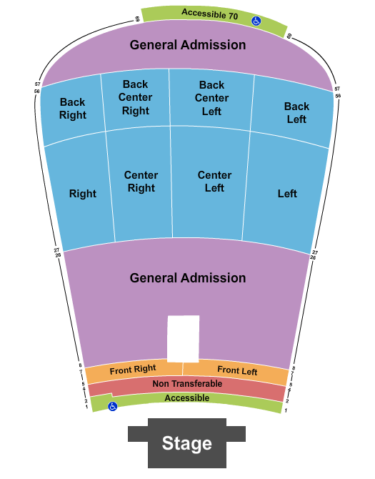 Red Rocks Amphitheatre Killer Queen Seating Chart